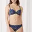 【SALE】天使のブラ(R) 魔法のハリ感596 ブラジャー, ブルー, model image number 1