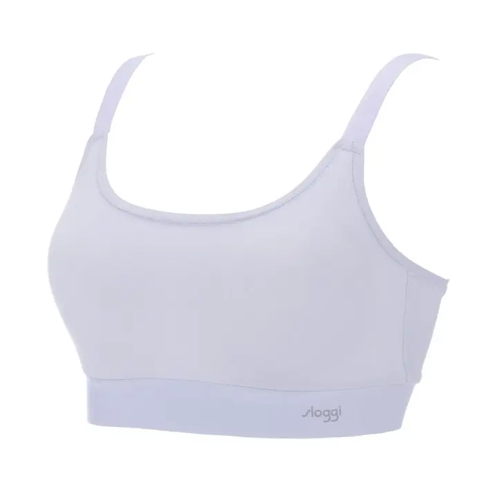 スロギー ゴー オールラウンド カップ付きハーフトップ2, パープル, product image number 2