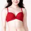 【WEB限定】トリンプ すっきりスムースブラ ブラ＆ショーツセット, レッド, model image number 0