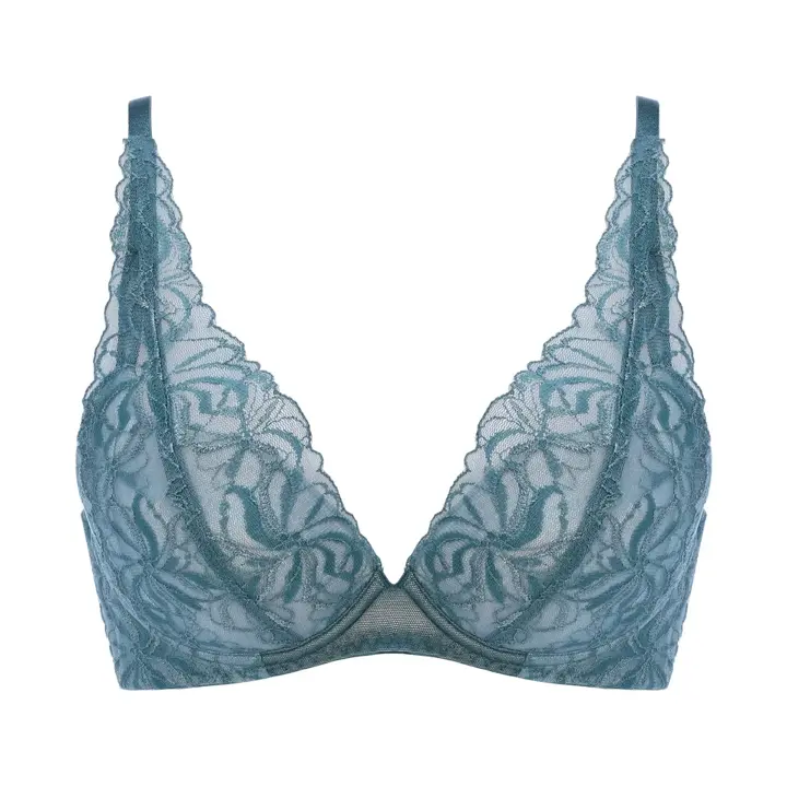 【SALE】天使のブラ(R) スリムライン582 ブラジャー, グリーン, product image number 0