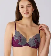 フロラーレ リュクス5010 ブラジャー(パッドなし)【一部カラーSALE】, レッド, model image number 0