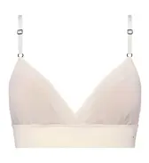 エス バイ スロギー シアー ブラレット, ホワイト, product image number 0