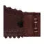 夢みるブラ DeepV ブラジャー2 アップルブロッサム, ブラウン, product image number 5
