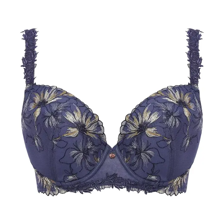 【SALE】フロラーレ バイ トリンプ612 ブラジャー(パッドなし), ブルー, product image number 0