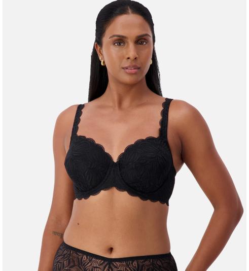 Triumph ESSENTIAL LACE BALCONETTE BRA - Black - Balconette