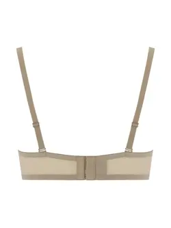 ストラップレス ハーフカップブラ ブラジャー2(ストラップ取り外し可) シグネチャースムース