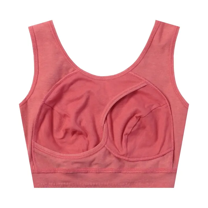 美胸ナイトブラ6030 ハーフトップ2, オレンジ, product image number 3