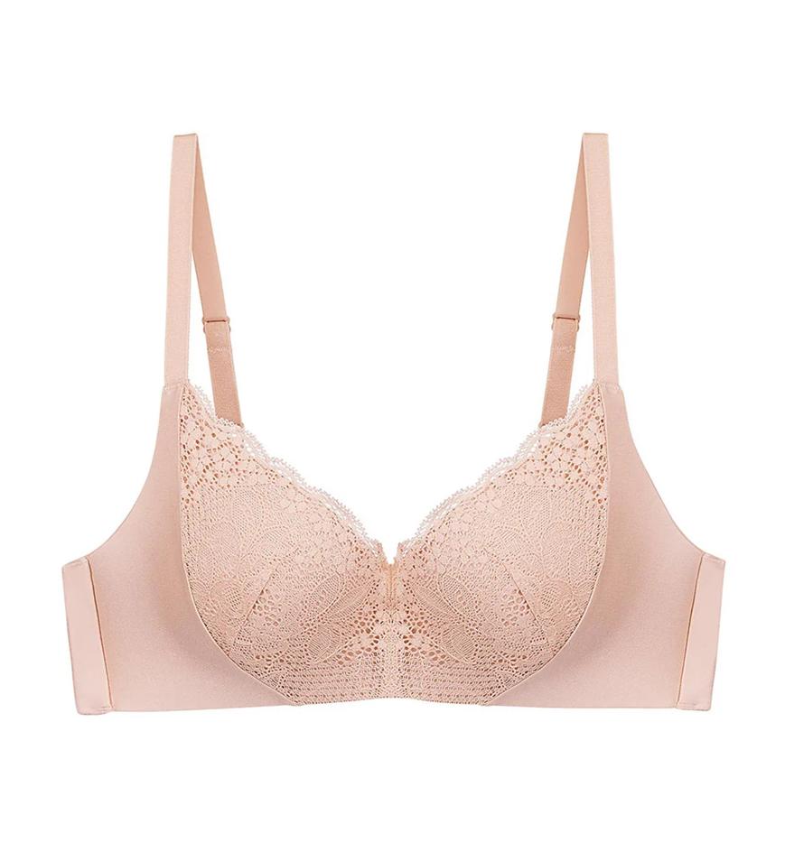 Triumph Áo Lót Comfort Touch Không Gọng Mút Mỏng - Neutral beige - Không gọng