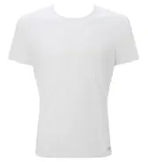 【WEB限定】メンズ スロギー エバー クール Oネック シャツ, ホワイト, product image number 0