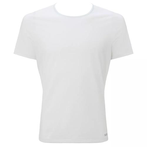【WEB限定】メンズ スロギー エバー クール Oネック シャツ, ホワイト, product