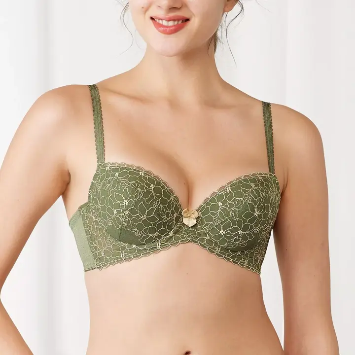 【WEB限定】トリンプ すっきりスムースブラ ブラ＆ショーツセット, , model image number 9