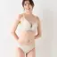 夢みるブラ(R)DeepV ブラ＆ショーツセット デイジーレース【一部カラーSALE】, ホワイト, model image number 3