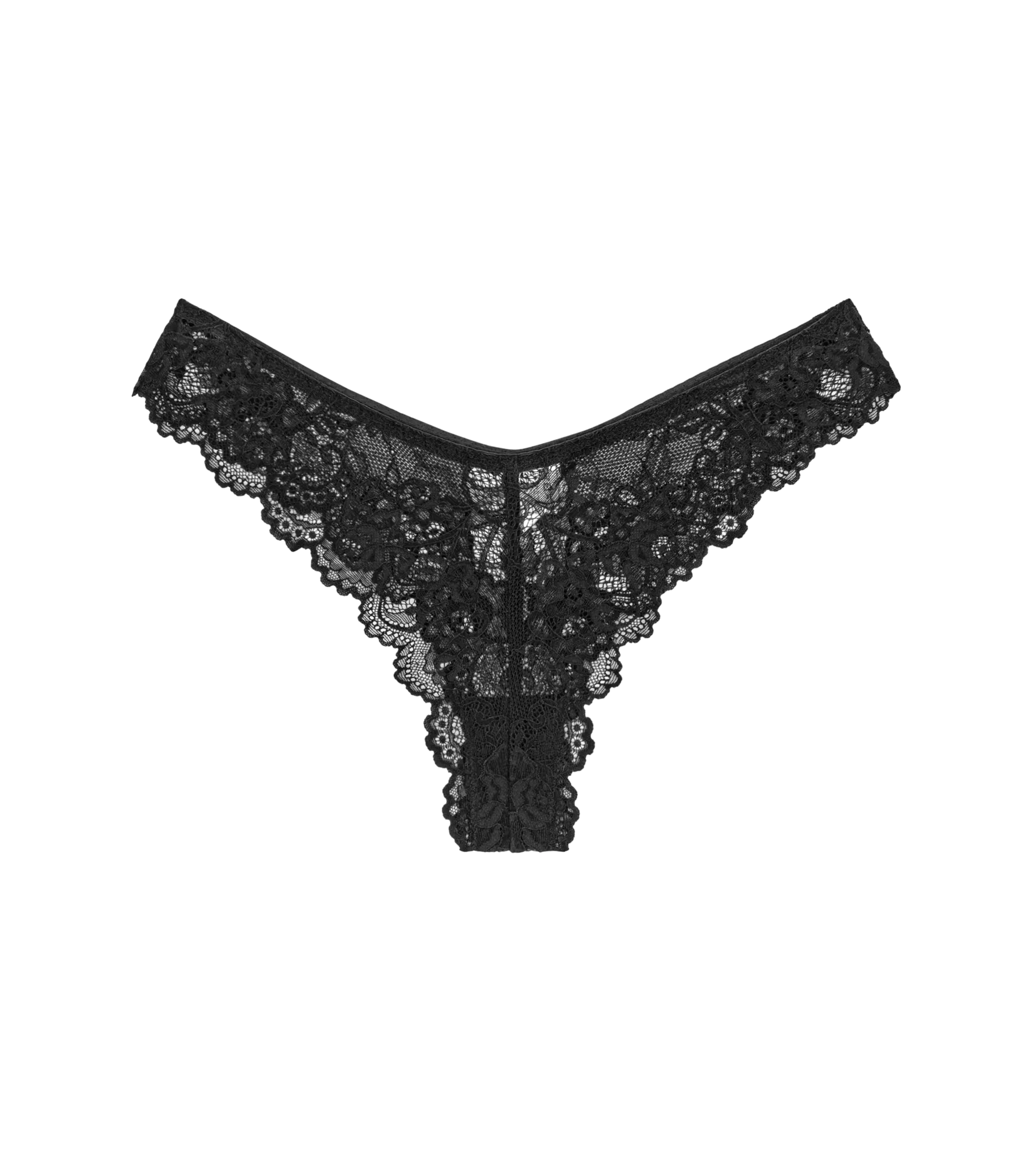 Tempting Lace Brazilian String Brief Image 7