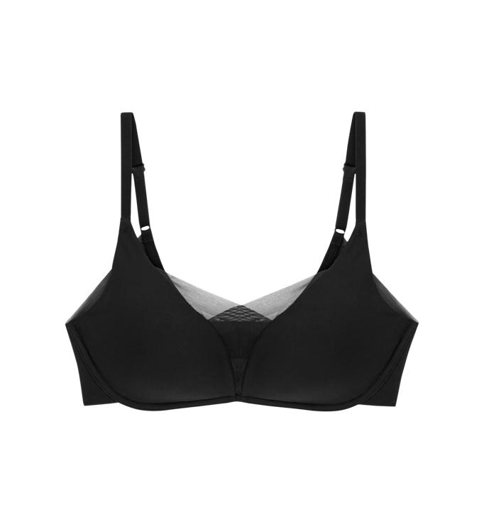 Buy Triumph Women 4D Foam Padded Seamless Shape Smart Bra-Shirt Camisole -  Black online