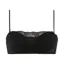 Daily Plus AMOSTYLEバンドゥ ブラジャー(ストラップ取り外し可)＆ショーツセット レースシック, ブラック, product image number 0