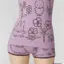 【SALE】スロギー ミッフィーコラボ あったか ニットパンツ, パープル, model image number 3
