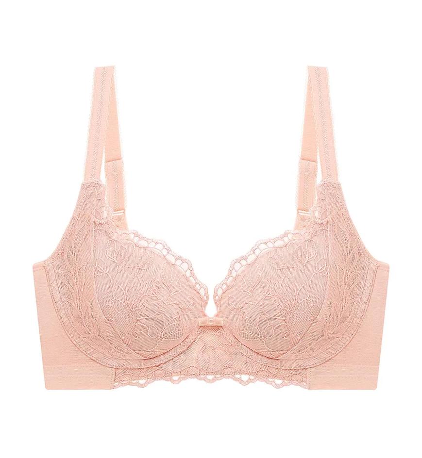 Sculpt Leaf Wired Padded Bra in Fig Pink | Triumph Singapore