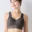【SALE】【3LサイズはWEB限定】AMOSTYLEレーシーナイトブラ コンフォートタッチ, グレー, model image number 0