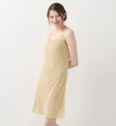 シンプルランジェリー5460 スリップ, ベージュ, model image number 2