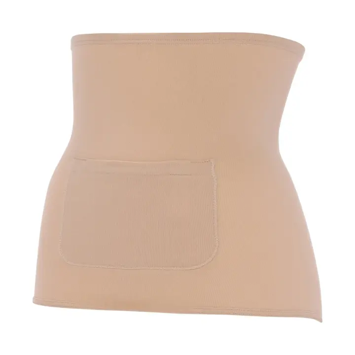 肌側綿100インナー5480 腹巻, ベージュ, product image number 2
