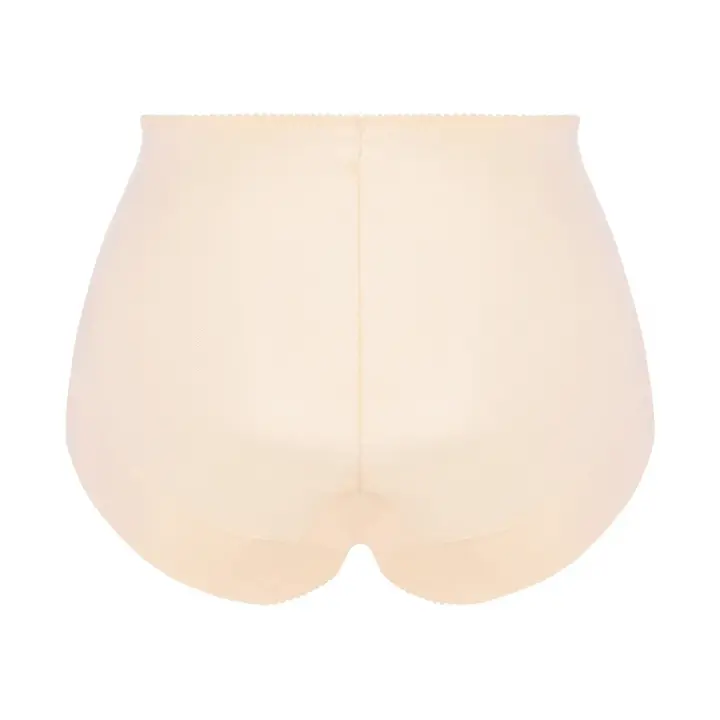 ゴールドレーベル バイ トリンプ4008 はきこみ深めショーツ, ベージュ, product image number 1