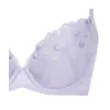 【SALE】【WEB限定】エントリーコレクション 3/4カップブラ ブラ＆ショーツセット ライブリーフローラルズ, パープル, swatch