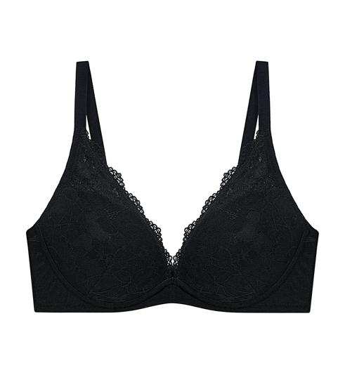 Triumph Áo Lót Simply Modern Larkspur Gọng Wire Lite Mút Nâng Cổ chữ V - Black - Gọng