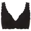 【SALE】スロギー ゼロフィール(R) レース ボタニカル ハーフトップ, ブラック, product image number 0