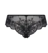 【SALE】タンガショーツ ミスティックロマンス, ブラック, product image number 1