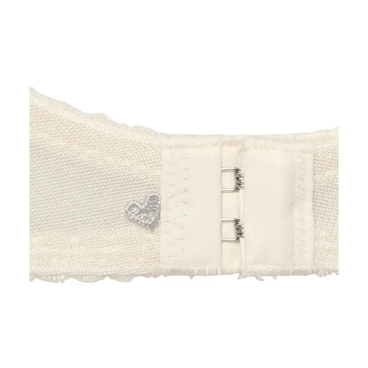 チャーミングラマー スリムライン DeepV ブラジャー ヴィンテージクロス, ホワイト, product image number 1