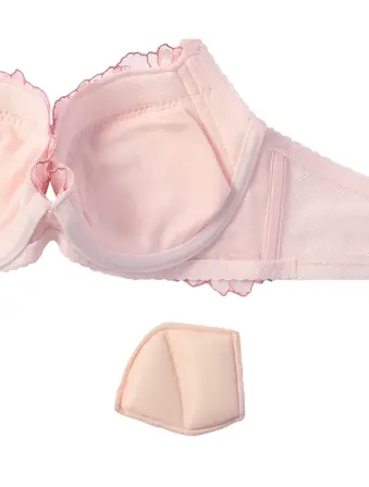 きゅっと寄せブラ ブラジャー レイヤードペタル