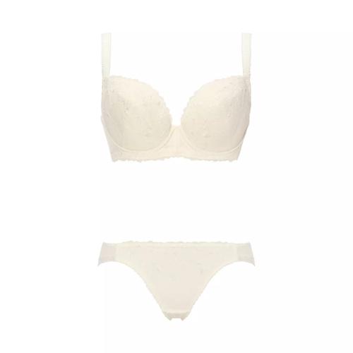 チャーミングラマー（ラージ） ブラ＆ショーツセット ラインアートステッチ, , product image number 4
