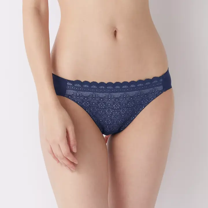 夢みるブラ(R) ライト ブラ＆ショーツセット デイジーシャワー【一部カラーSALE】, ブルー, model image number 2