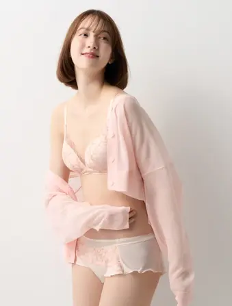 夢みるブラ ノンワイヤー ブラジャー レインボーリリー