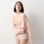 夢みるブラ ノンワイヤー ブラジャー レインボーリリー, ピンク, model image number 2