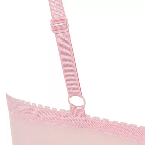 谷間くっきりブラ＆ショーツセット フライングフラワー【WEB・一部店舗限定】, ピンク, product image number 2