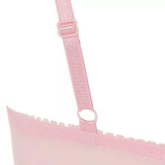 【SALE】エントリーコレクション 谷間くっきりブラ＆ショーツセット フライングフラワー【WEB・一部店舗限定】, ピンク, product image number 4