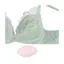 夢みるブラ ノンワイヤー スリムライン ブラジャー レインボーベール, グリーン, product image number 3