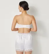 ブライダルインナー フレアパンティ(ウエディング フレンチパンティ フレアパンツ), ホワイト, model image number 3