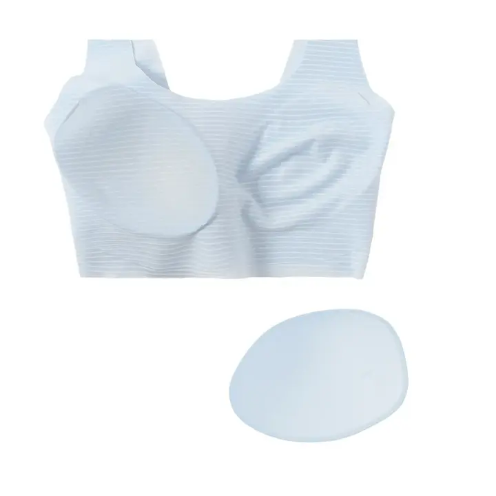 スロギー ゼロフィール ライト ハーフトップ【一部カラーSALE】, ブルー, product image number 3