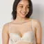 Daily AMOSTYLE ふわ盛り ノンワイヤー ブラジャー (クラシカルプリーツ), ホワイト, model image number 0