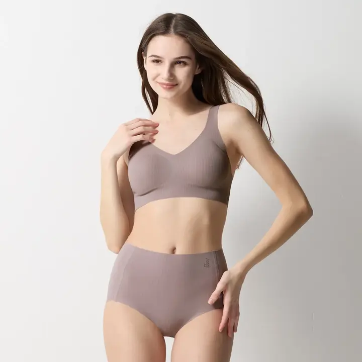 スロギー ゼロフィール オーガニックコットン マキシ, ブラウン, model image number 1