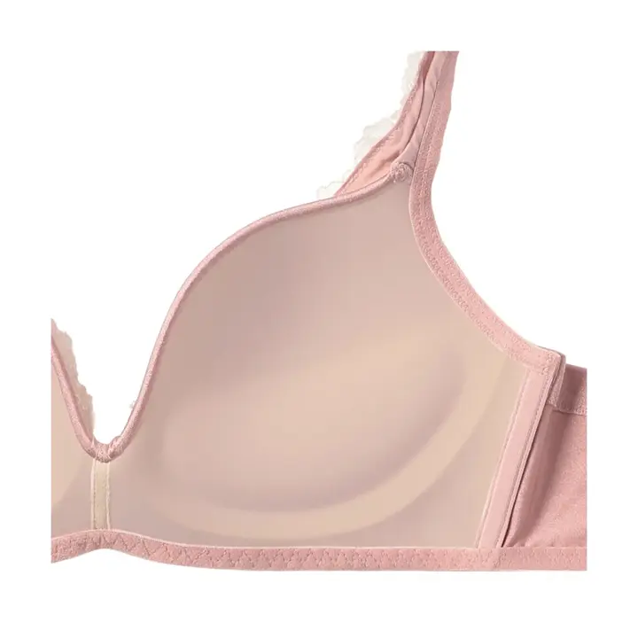 スマート バランス622 ノンワイヤーブラジャー, ピンク, product image number 3