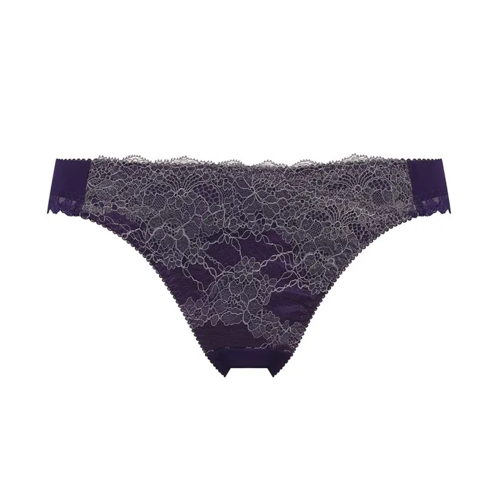 【SALE】天使のブラ スリムライン614 ストリング, ブルー, product image number 0