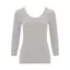 デイリートリンプ5410 8分袖トップ, グレー, product image number 0