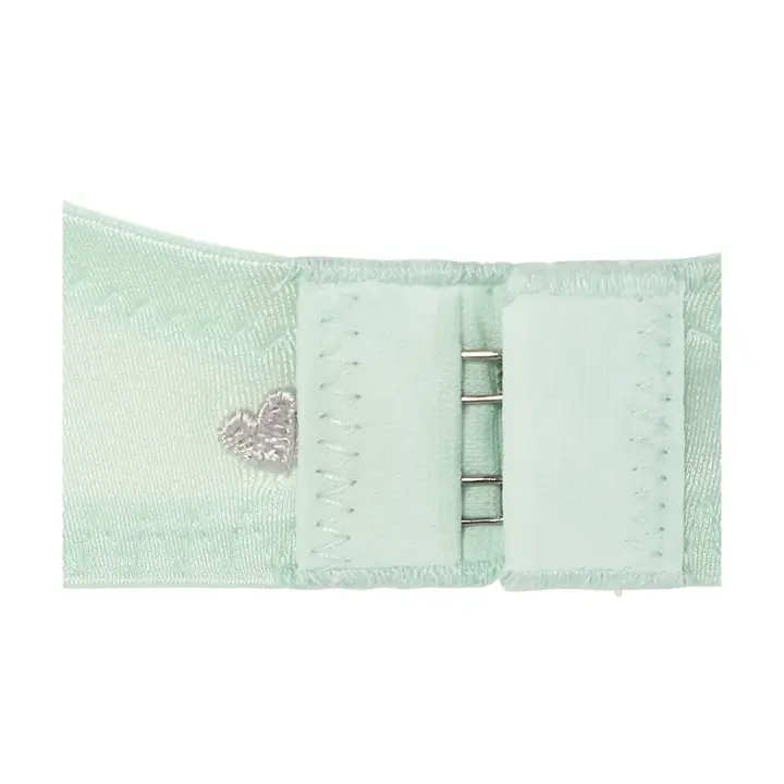 夢みるブラ ノンワイヤー ブラジャー レインボーリリー, グリーン, product image number 1