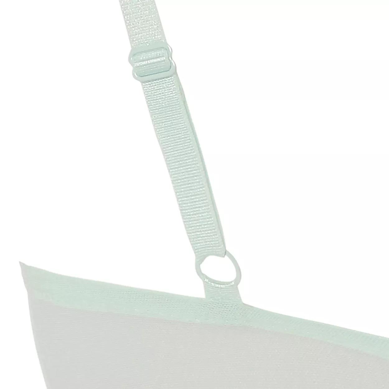 【SALE】谷間くっきり ブラ＆ショーツセット（カラフルデイジー）【WEB・一部店舗限定】, ブルー, product image number 3