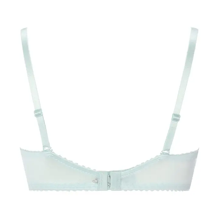 夢みるブラ ノンワイヤーエアリー ノンワイヤーブラジャー ヴィーナスエア, ブルー, product image number 1