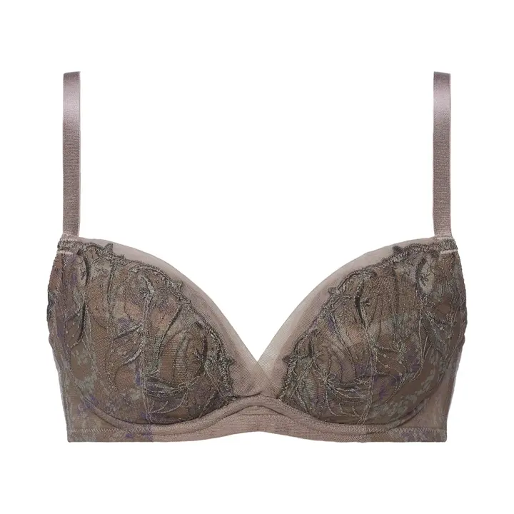 【SALE】天使のブラ(R) スリムライン 極上ライト599 ノンワイヤーブラジャー, ブラウン, product image number 0