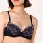 【SALE】天使のブラ(R) 魔法のハリ感586 ブラジャー, ブラック, model image number 0